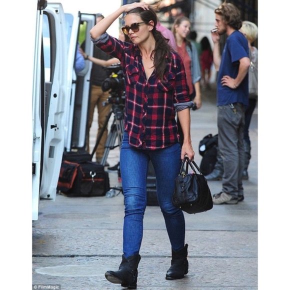 Frye Wyatt Harness Leather Black Short Southern/Western Cowboy Vintage AnkleBoot - Picture 7 of 16